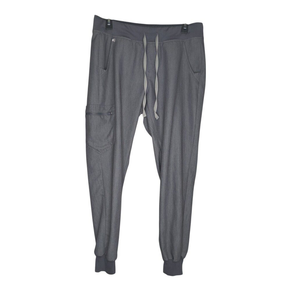 Figs Scrub Pants Women's Medium Graphite Zamora Joggers Technical Collection